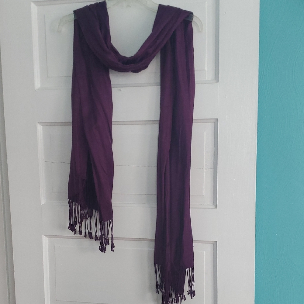 Elegant Purple Scarf